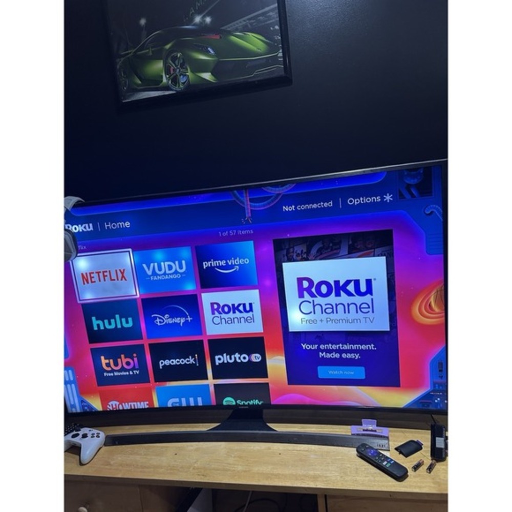 Roku 3920X Streaming Media Player with Remote + Cables‎ TESTED WORKS - Picture 4 of 4